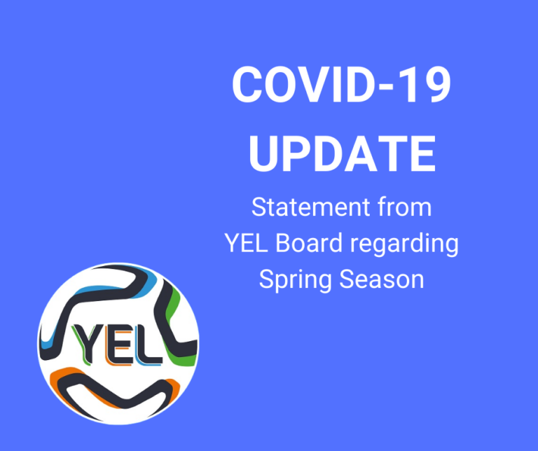 COVID-19 Statement from the YEL Board – Spring season 2022